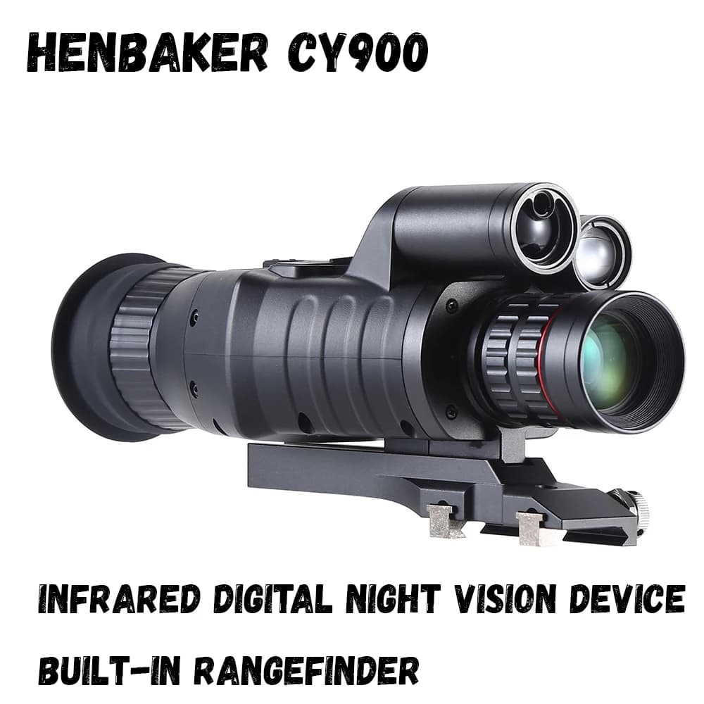 Dispositivo di visione notturna digitale a infrarossi Linghu-HENBAKER CY900, telescopio con punto di atterraggio intelligente