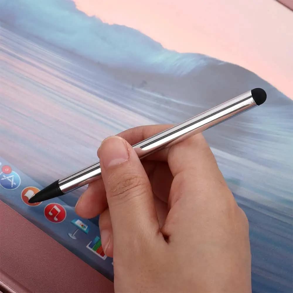 Penna per Smartphone e Laptop a Doppio Uso, Matita per Disegno, Penna per Tablet, Penna Touch Screen, Stilo per Telefono, Penna Capacitiva