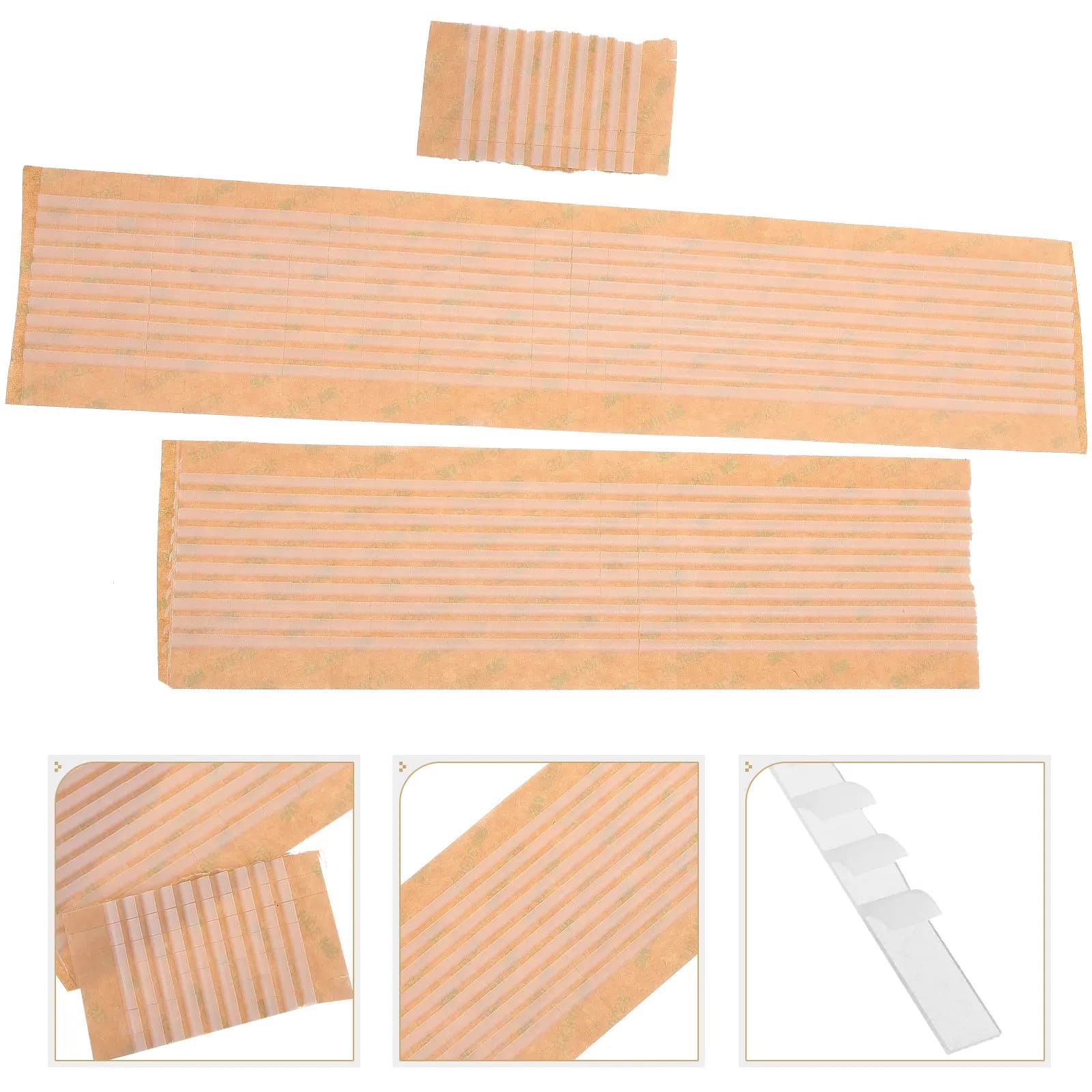 100 Pieces Strips Premium Silicone Wall decal for Clothes rack, Anti-slip, for Wardrobes and Garage