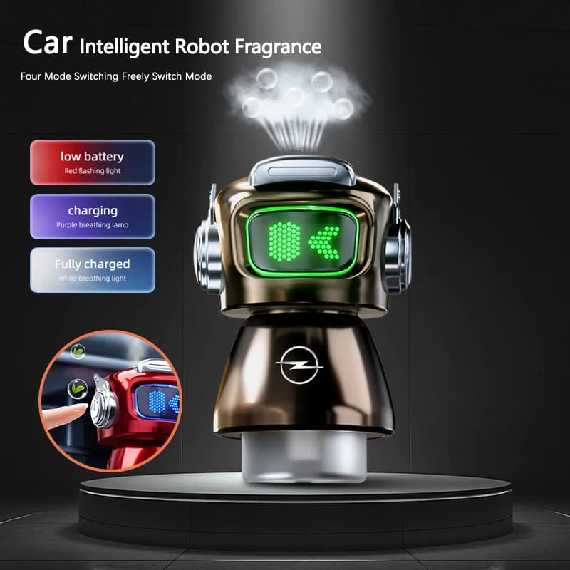 Car Exit Air Robot Perfume Clip Auto Fragrance Diffuser For Opel Astra GTC Insignia Antara Meriva Zafira Vectra Mokka Race
