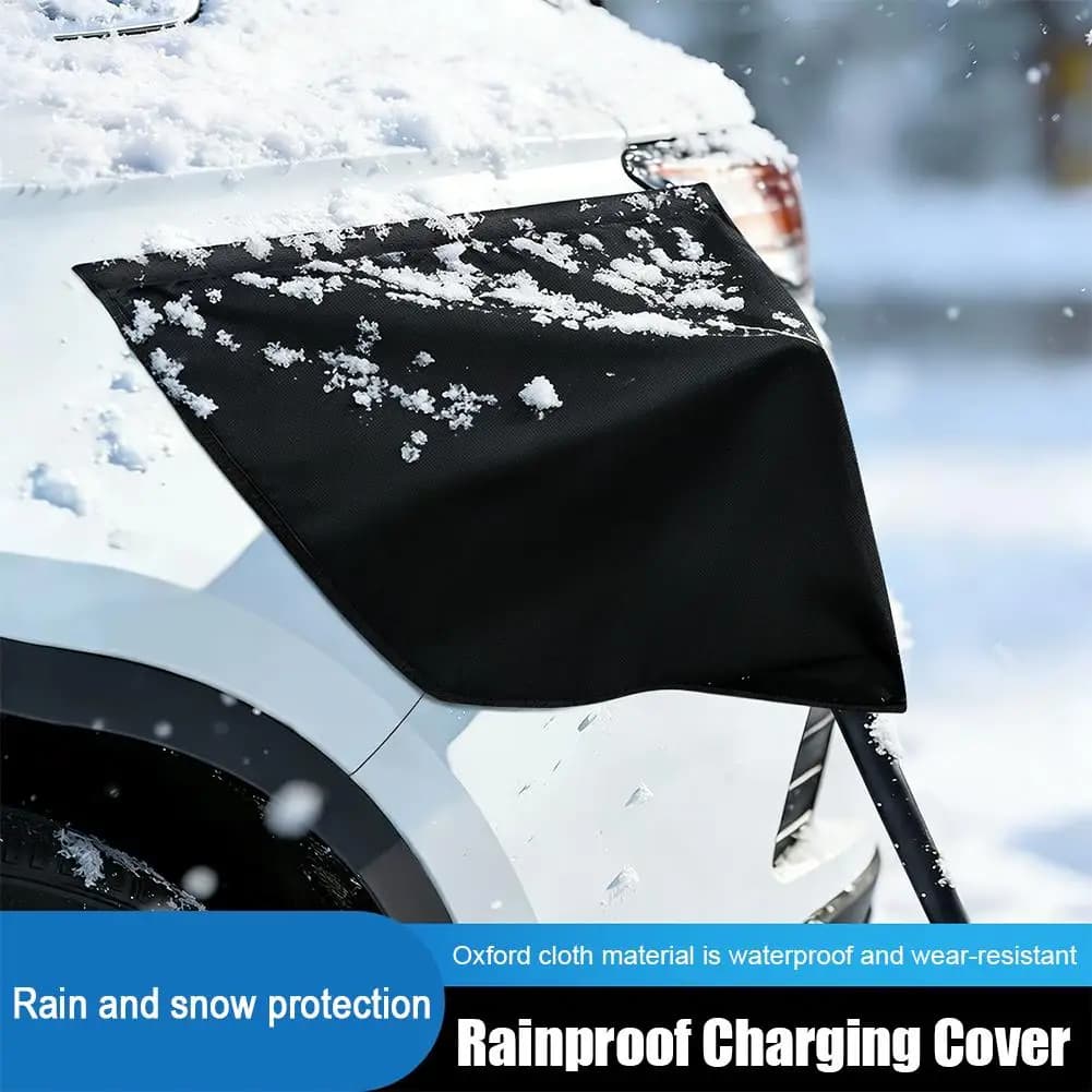 Magnetic Cover for EV Refill Door, Waterproof and Dustproof, Essential for Open Travel, Tesla and Electric Car, SUV, RV, Vehicles