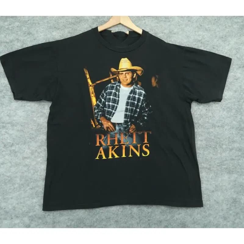 Rhett Akins 1996 Winterland Country Music T Shirt Tutte le taglie Na1634
