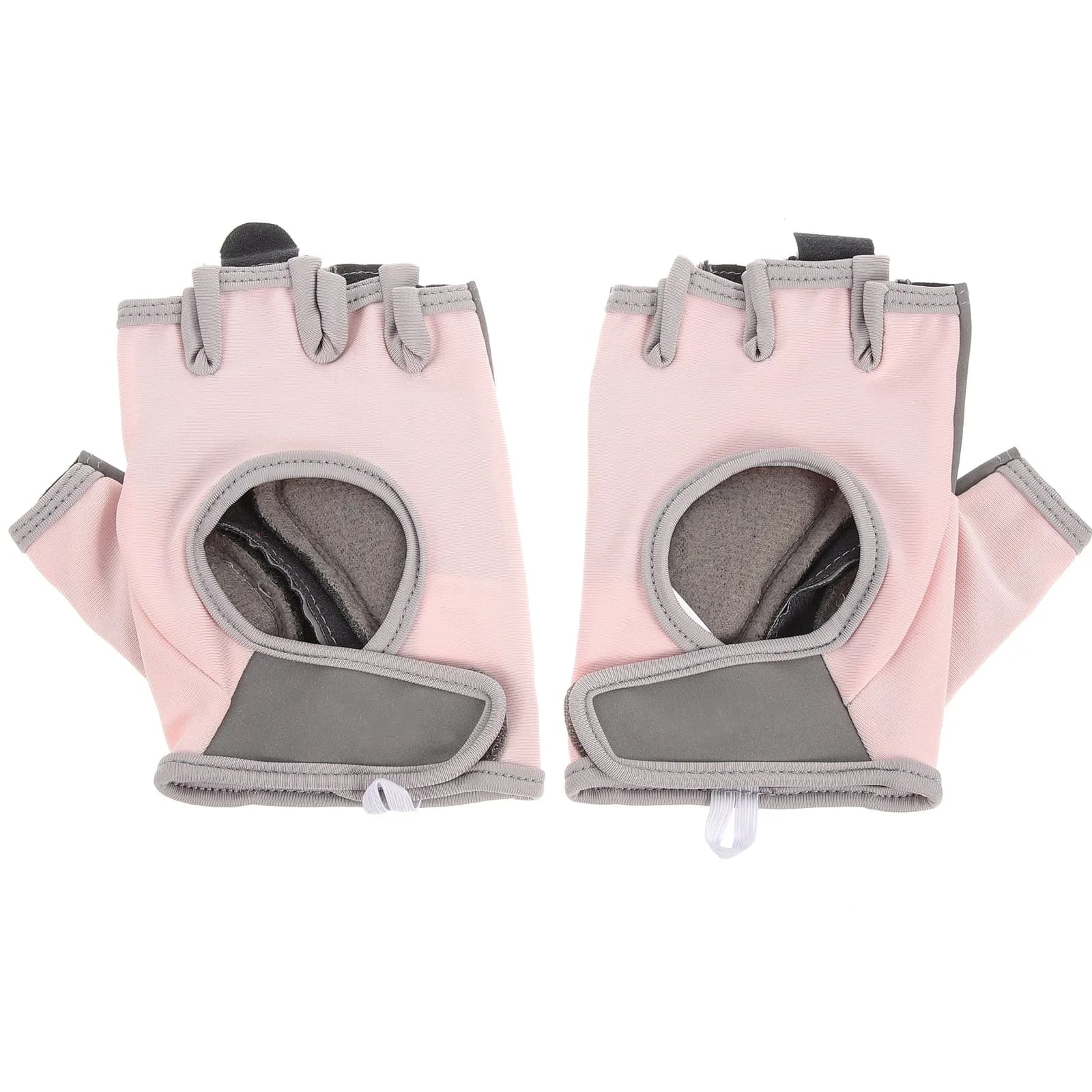 1Pair Stylish Sports Half-Finger Gloves Comfortable Flexible Dexterity-Friendly Fitness Gloves for Outdoor Cycling Gym Training