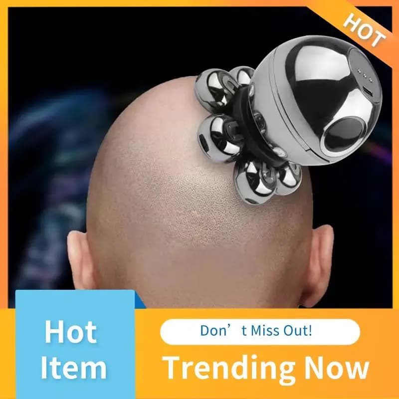 A13I- Electric Shaver for Men White 7D Floating Taglierina Barba Trimmer Clipper Waterproof Trimmer Refilling USB
