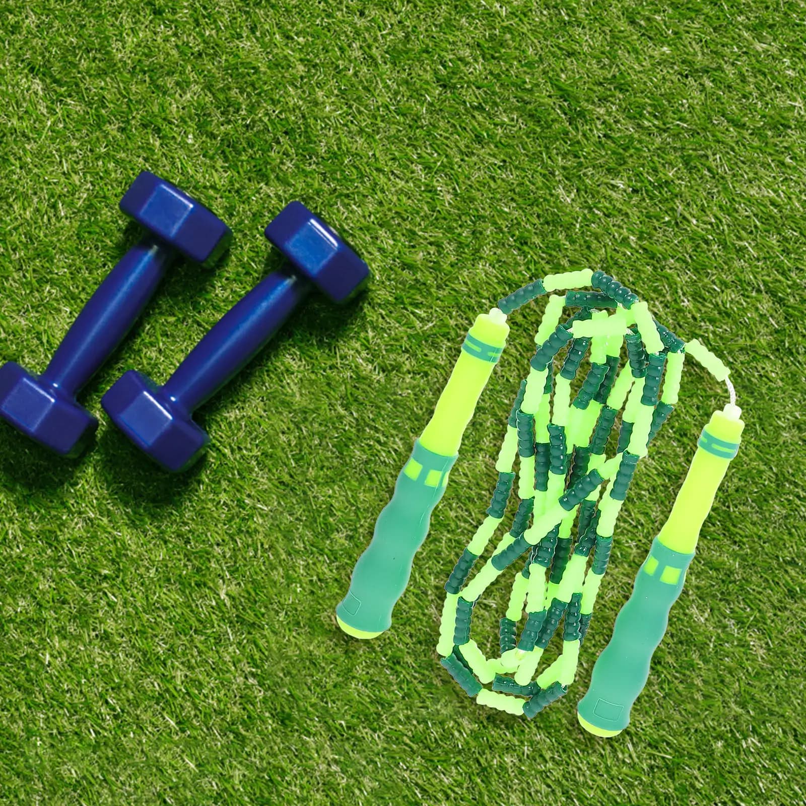 3Pcs Bamboo Skipping Ropes Lightweight Adjustable Jump Ropes Portable Fitness Exercise Equipment Jump Rope Outdoor Sports