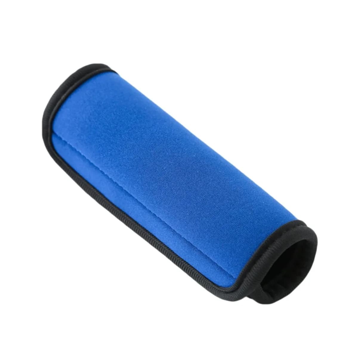Copri maniglia in neoprene a doppio uso, impugnatura confortevole con funzione di etichetta per bagagli, accessorio elastico resistente all'usura, design semplice e alla moda, compatibile con la maggior parte delle valigie, delle borse e delle passeggini per l'uso quotidiano a lungo termine.