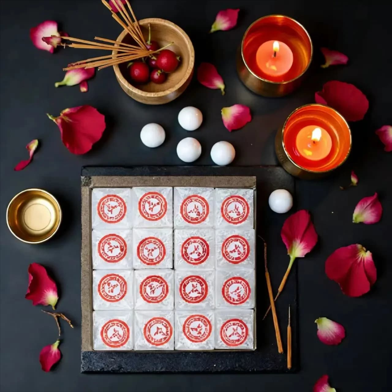 Natural Refined Pure Camphor Tablets for Pooja, Spiritual Practice, Meditation, Aromatherapy, Home Fragrance,Odor Eliminator
