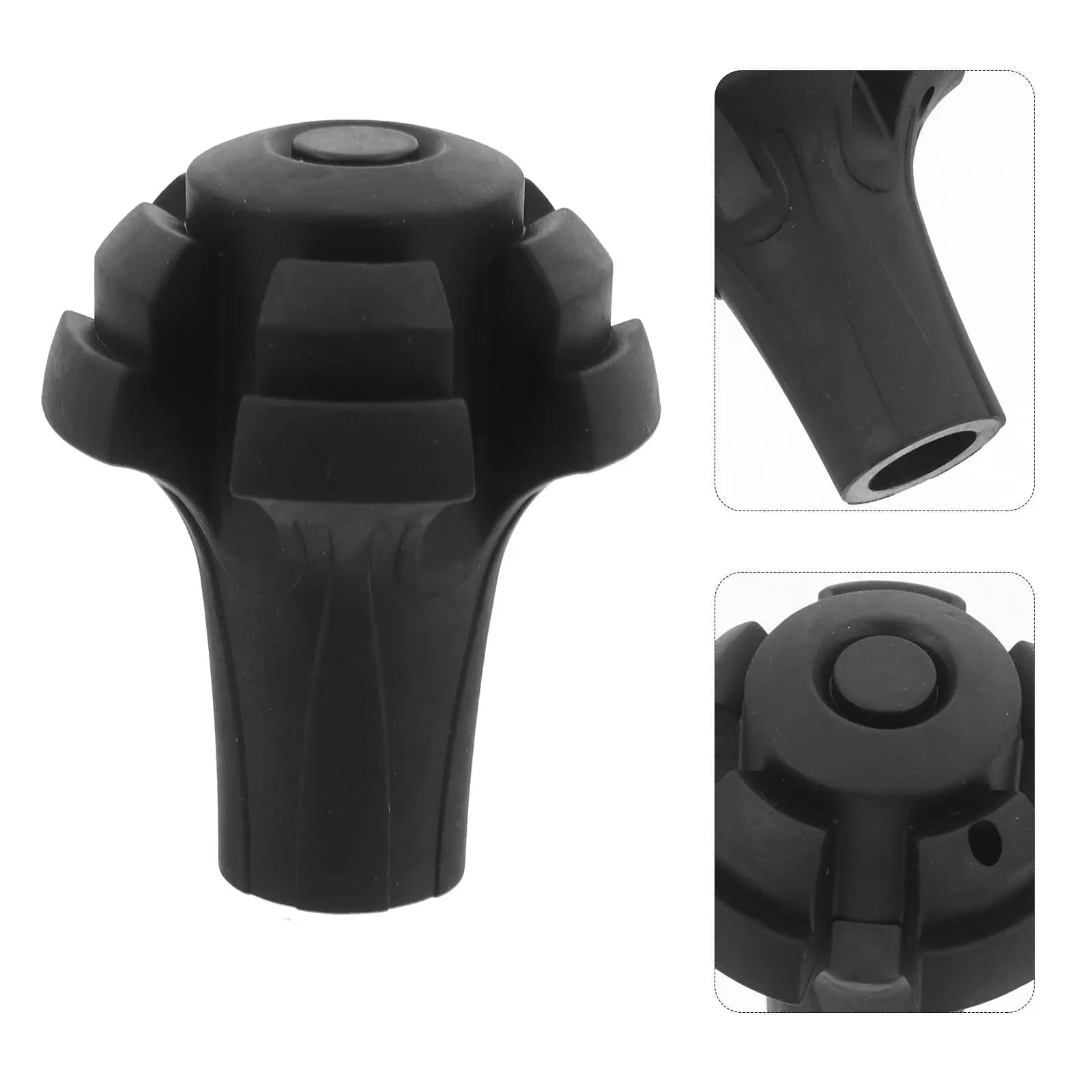 Anti-slip tips for Trekking Sticks, Replacement Covers with Urti Absorption for Walking Sticks and Hiking