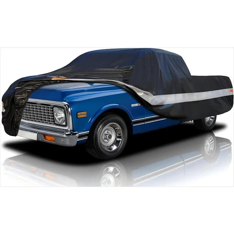 190 polyester taffeta car cover, waterproof, solar and dust resistant, for pickup