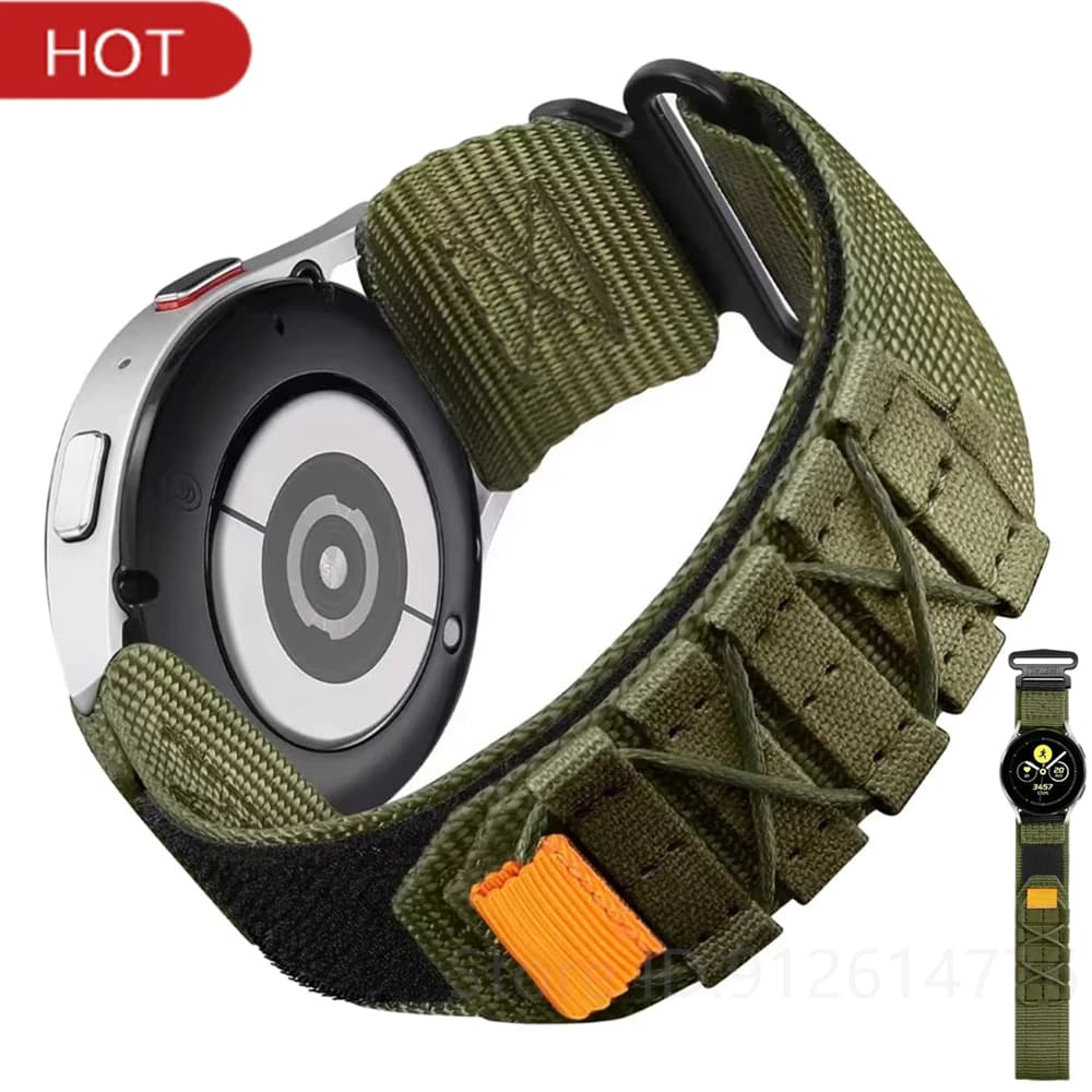 Cinturini per orologi in nylon per Garmin Forerunner 255 265 245 645 165/Vivoactive 3 4 5/Venu 3 2 SQ 2 Plus Braccialetti sportivi