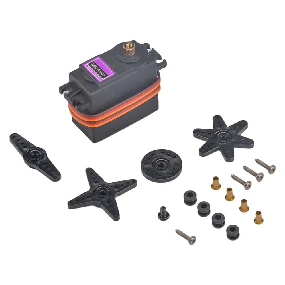 MG946R 13kg Coppia elevata RC Servos Robot digitale Servo Motoriduttore in metallo per JR 1/8 1/10 RC Auto Aereo Elicottero Barca Giocattoli fai da te