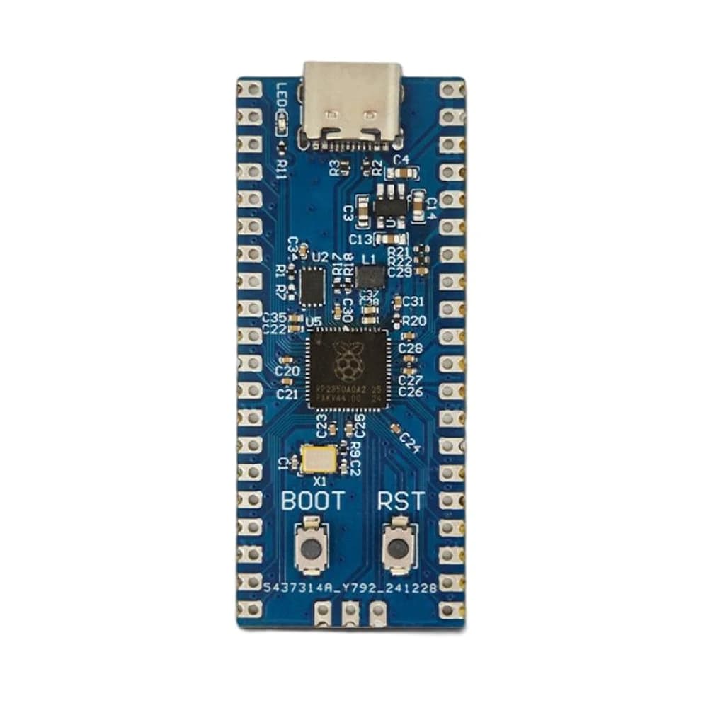 Scheda di sviluppo microcontrollore Pico 2 RP2350 per interfaccia Raspberry Pi Type-C con indicatore LED