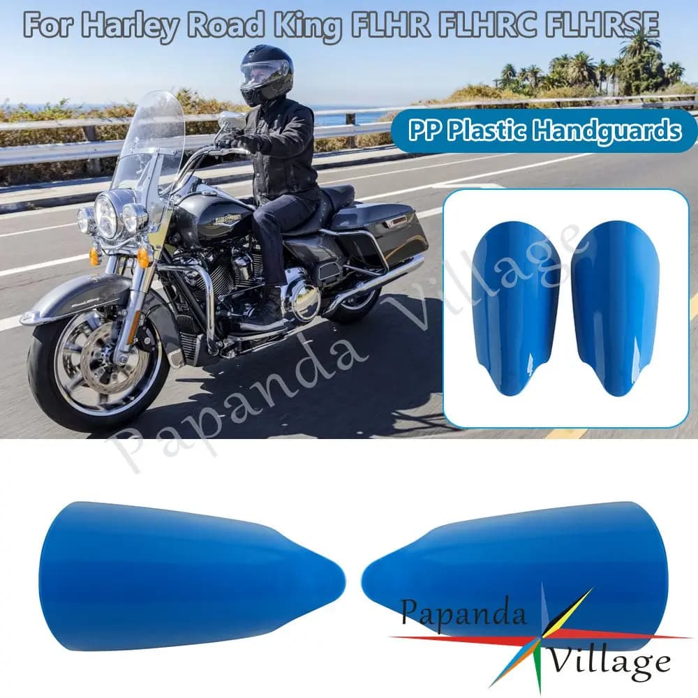 Moto Paramani Protezione Mano Scudo Guard Protezione Della Mano Coperture Per Harley Touring Road Glide FLTRX FLTRXS FLTRK FLTRKSE