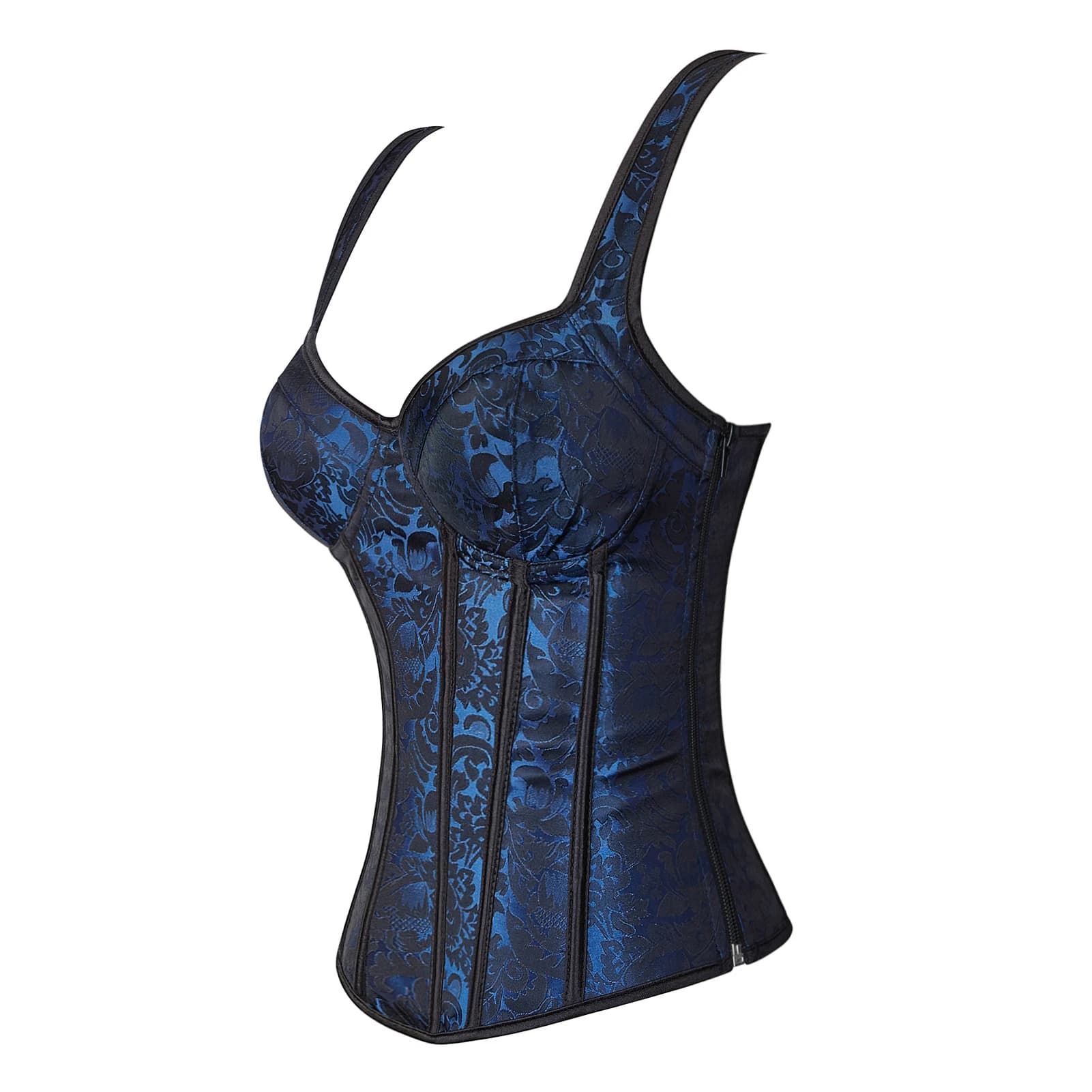 Corsetto Body Shaper Vita Trainer Bustini Corsetti Jacquard Lingerie Plus Size Spalline Corsetto Abbigliamento gotico Corpetto
