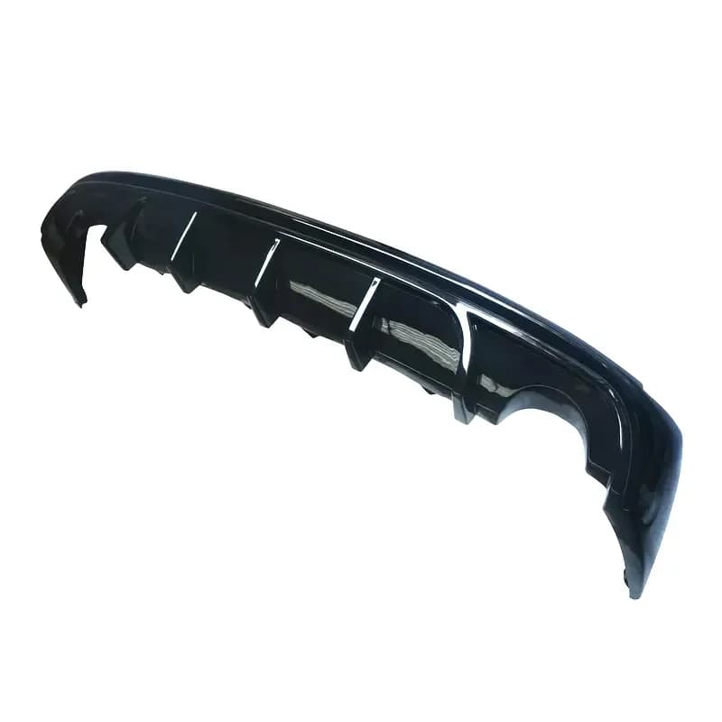 For Lexus IS250 IS350 IS200T 2014-2016 Rear lip IS Diffuser Spoiler Plastic Material ABS Gloss Black Carbon Look Car Parts