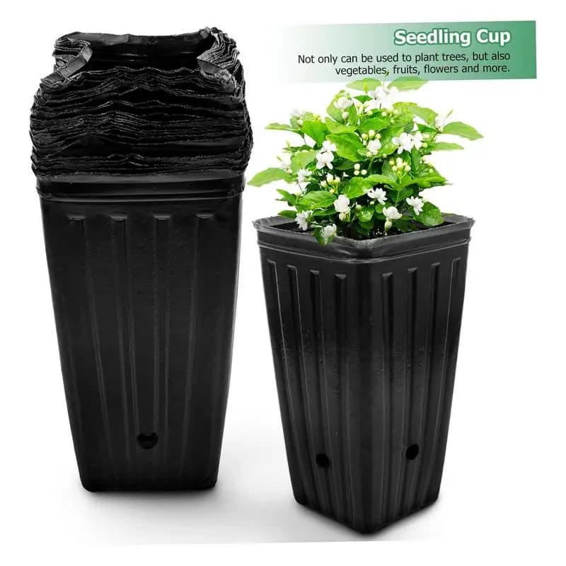 10 pieces cups for tray seedlings to plant garden plant seeds for garden citrus seedlings and flower pots