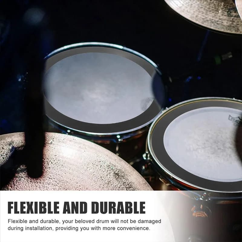 4 pezzi di percussioni silenziose fuori tamponi kit batteria pratica muta rullante ammortizzatori parti di ricambio-AT20