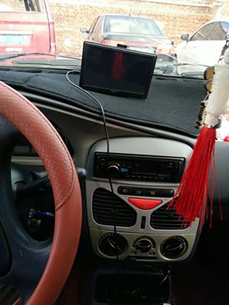 For Fiat Palio Siena Weekend Car-Styling Dash Zerbino Cruscotto Cover Dashboard Solar Protection Pad Protective