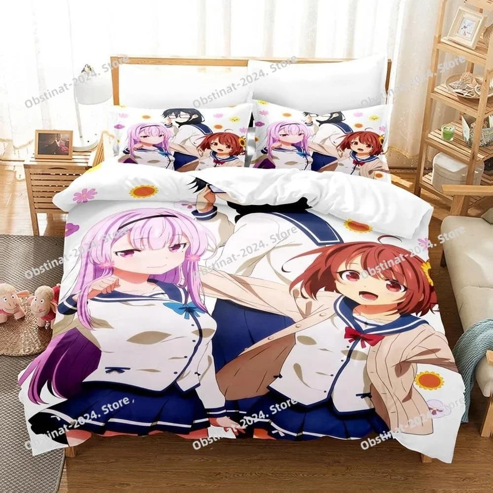 Anime Ore O Suki Nano Wa Omae Dake Kayo Set biancheria da letto Singolo Doppio Completo Queen King Size Set copripiumino per camera da letto per bambini adulti