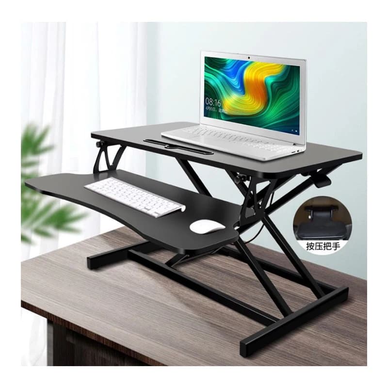 Adjustable Computer Monitor Stand Adjustable Extendable Standing Offices Desktop Table Computer Desk