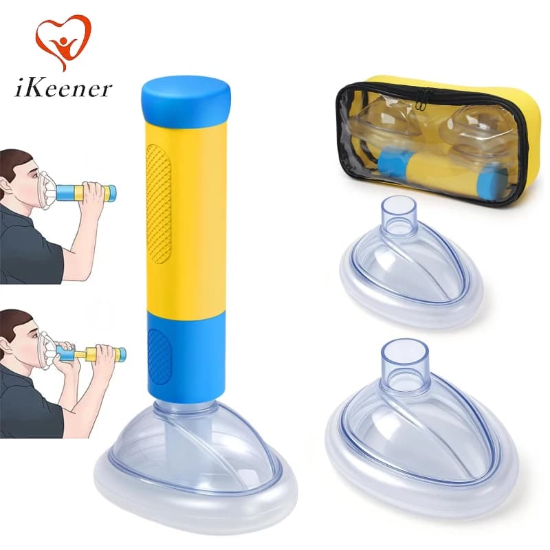 Dispositivo Anti-Soffocamento, Maschera di Primo Soccorso con Borsa Portatile per Emergenze, per Adulti e Bambini