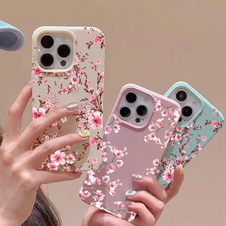 Custodia per telefono floreale rosa per Xiaomi Mi 15T 14T Pro 15 Ultra 13T POCO X7 X6 X5 Pro F7 F6 F5 X3 GT M4 M6 M7 X4 NFC Custodia in pelle PU