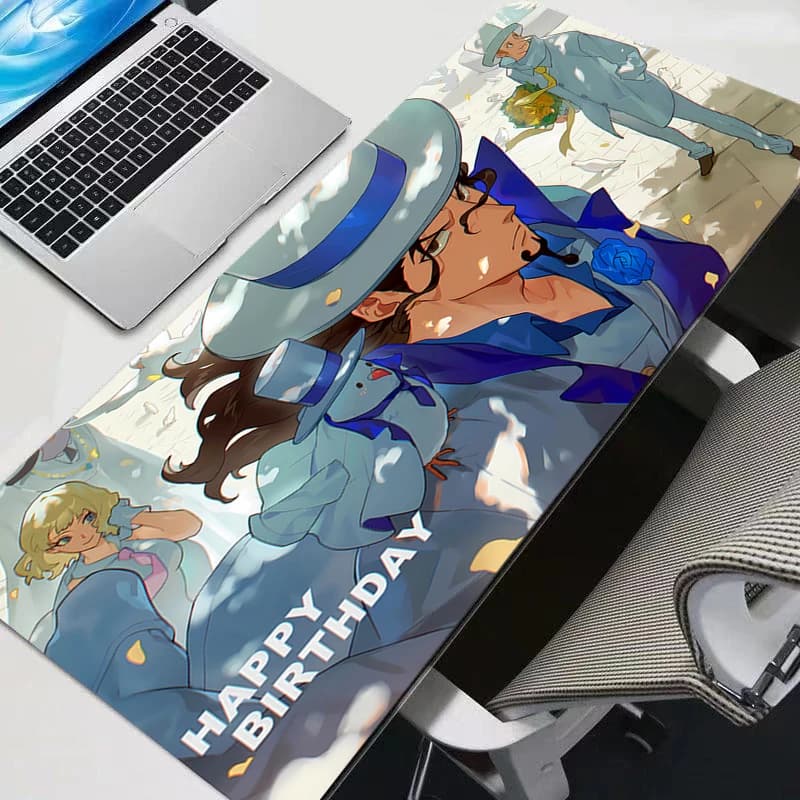Tappetino per Mouse da Gaming, Grande Mousepad Anime One Piece, Resistente Tappetino per Tastiera XXL, Tappetino da Scrivania per PC