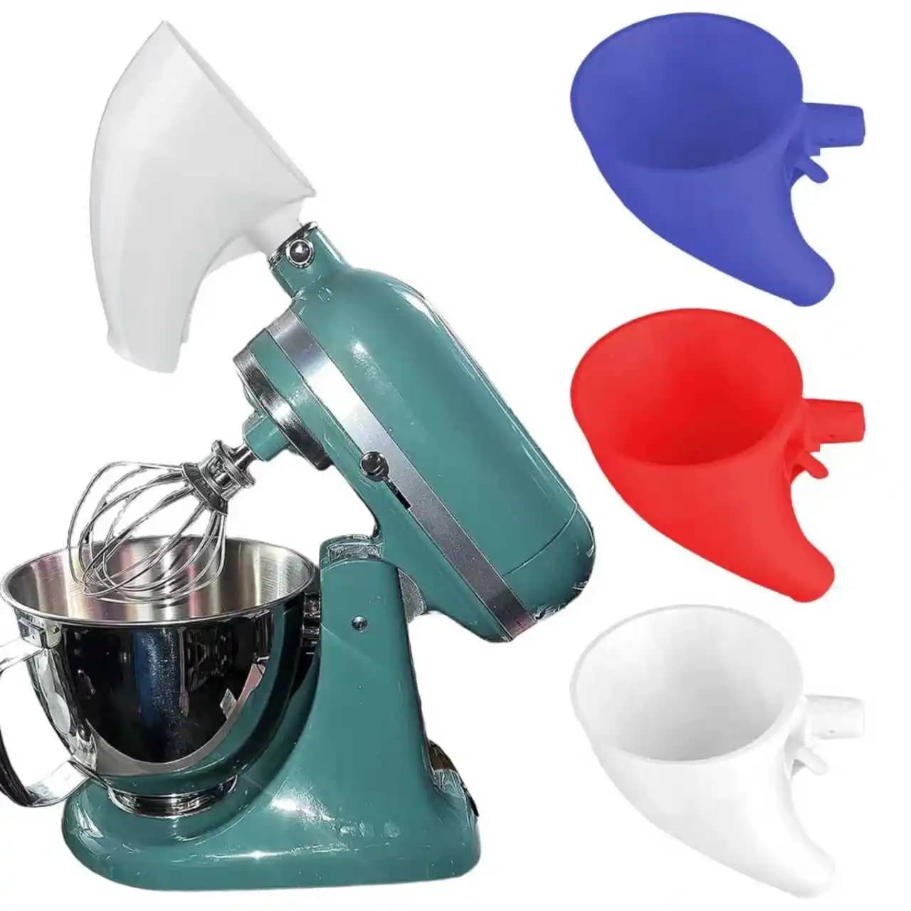 Funnel for cooking aids for blender Artisan Ksm150 5 Easy to pour design It prevents dispersions and disorder Kitchen tool