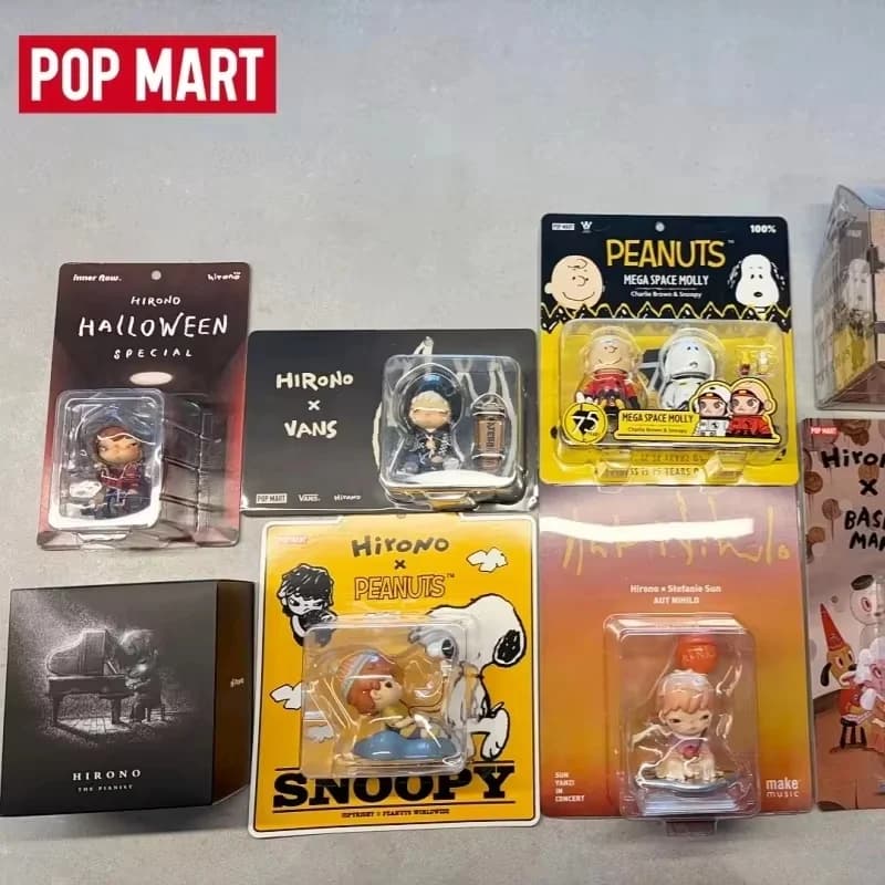POP MART Hirono Edizione Limitata - Figura in Blister Serie Simper - Blind Box Designer Doll - Giocattolo da Collezione Trendy - Regalo