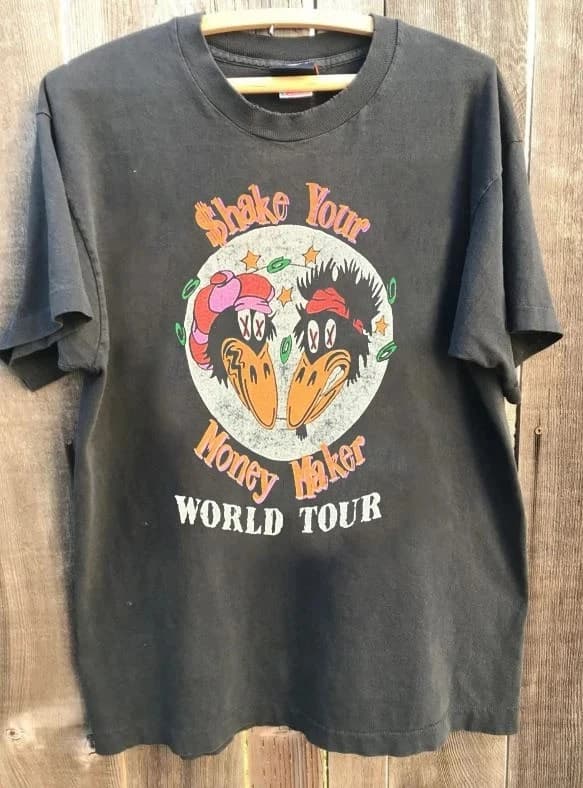 Plus Size Summer Women's Vintage The Black Crowes T-Shirt Unisex Cotton Breathable Stylish Versatile Street Style Oversized