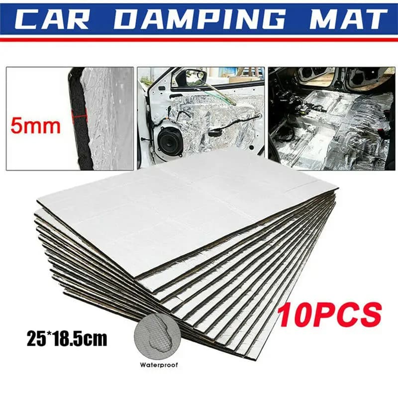 Car Sound Deadener Heat Insulation Mat For Auto Van Sound Proofing Deadening Insulation Mat Portable Car Supplies