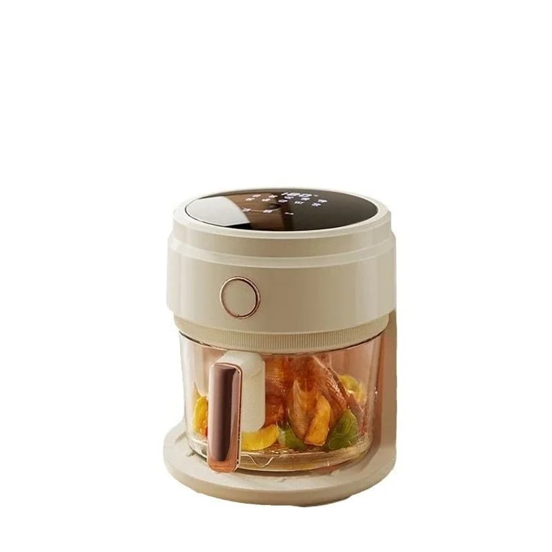 Air fryer, household, new transparent visualization, multi-functional smart electric fryer, French fries, egg tart
