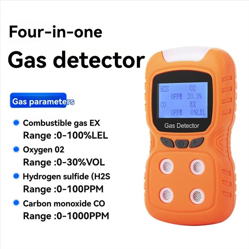 Analizzatore di gas nel sangue AT21 Rilevatore di gas PLT per ossigeno, combustibili, solforuro di idrogeno, monossido di carbonio Spina americana