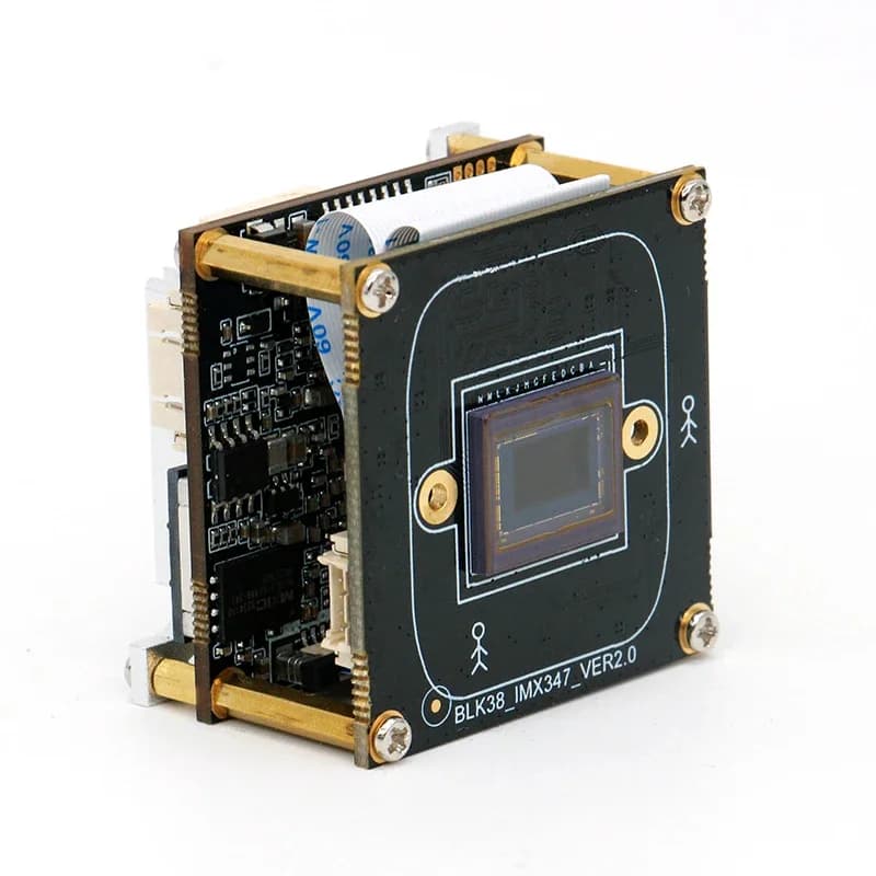 Modulo Telecamera WiFi 4MP Starvis IMX347+Hi3519DV500, Modulo Telecamera IP con API SDK, Scheda PCB Telecamera di Sicurezza CCTV SIP-K347K5W