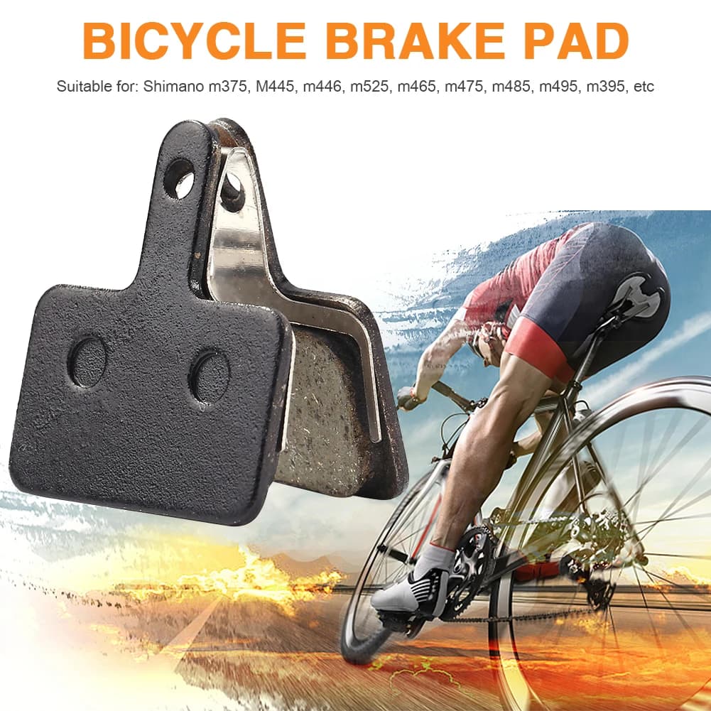 8x Pastiglie Freno a Disco in Resina per Bicicletta MTB, Parti per Freni Bici, Accessori per Bici da Montagna e Strada M375 M445 M446