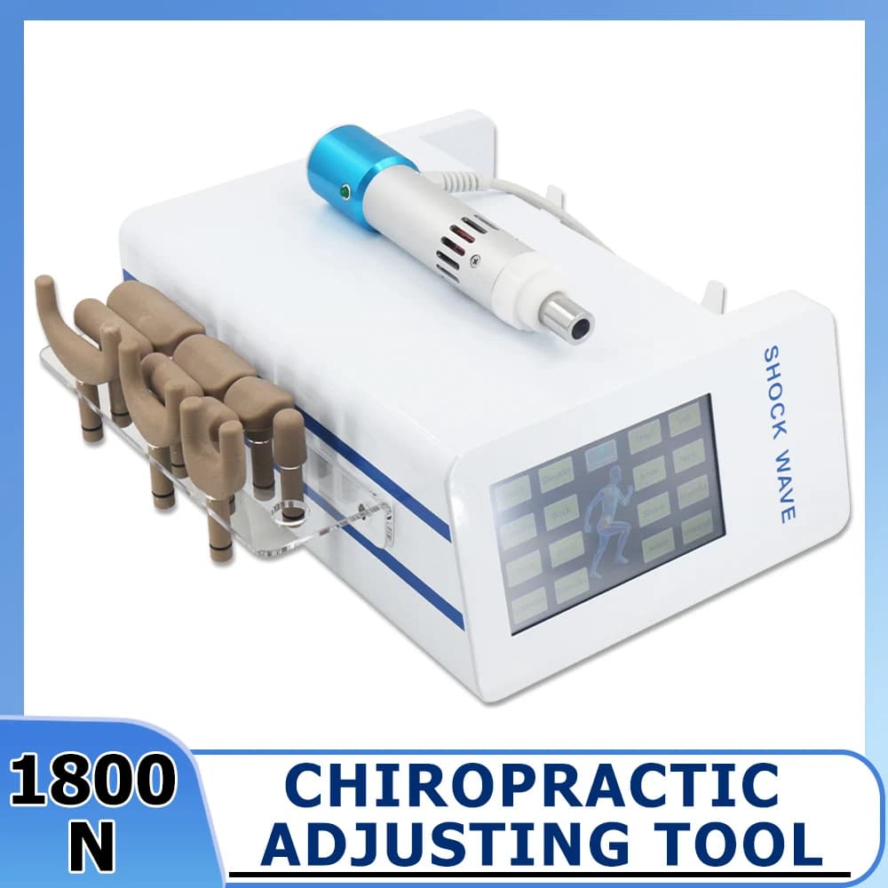 Electric Tool for Chiropractic 1800N, Portable Massage and Spinal Correction Gun, Home Use Therapeutic Machine