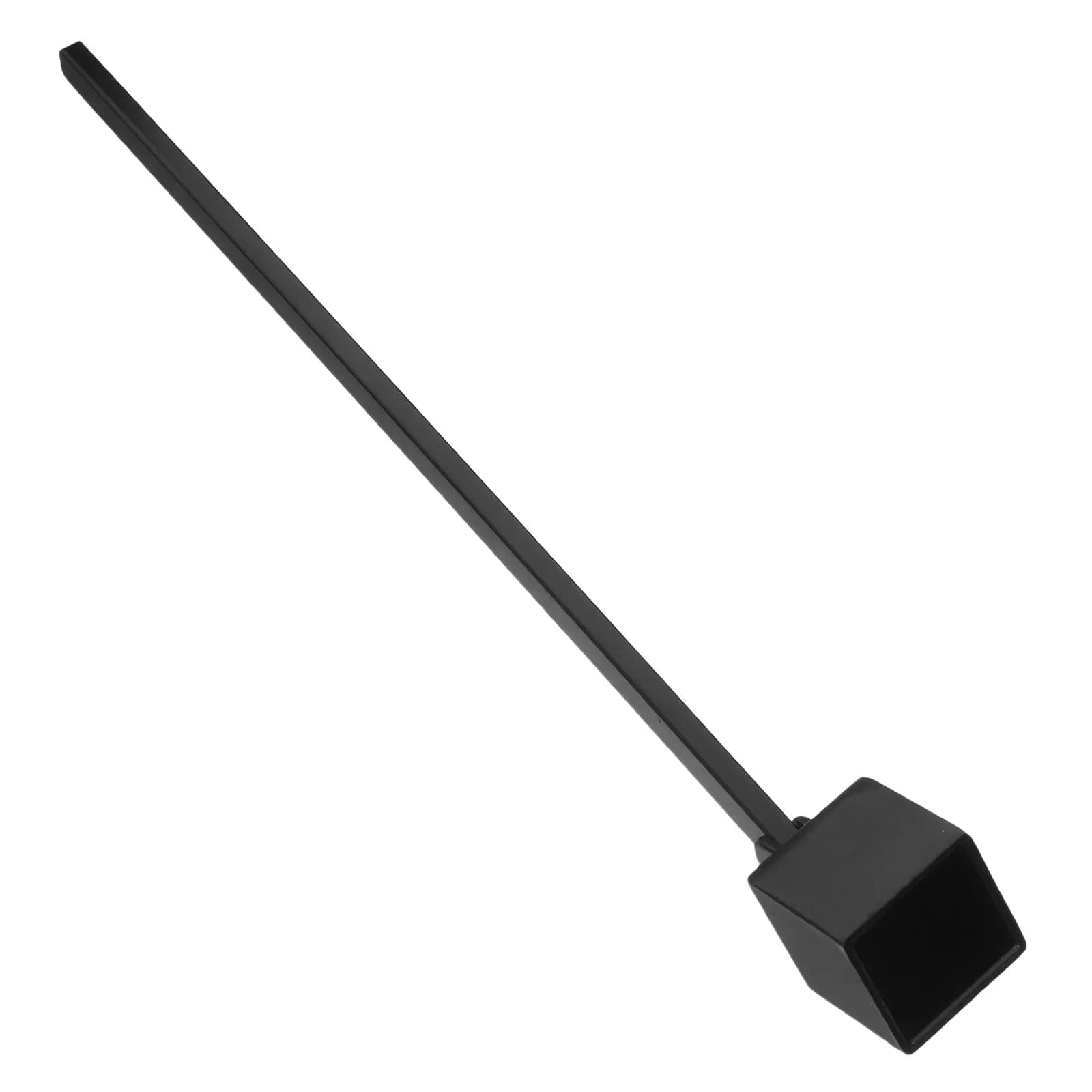 Sturdy Stainless Steel Snuffer Floral Design Long Handle Wick Snuffer for Hard-to-Reach Candles Clean Extinguishing