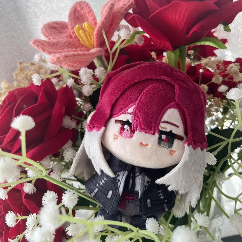 12 centimetri Anime Gioco Path to Nowhere Shalom Deren Kawaii Cosplay Peluche Ripiene Portachiavi Bambola Del Fumetto Mini Morbido Peluche Ventole Giocattolo Regalo