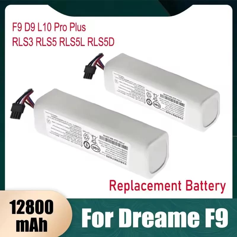 14.4V Replacement Battery for Dreame F9, D9, L10, Z10 Pro/Plus/MAX - Ideal for RLS3, RLS5, RLS5L, RLS5D Robotic Vacuum Cleaners