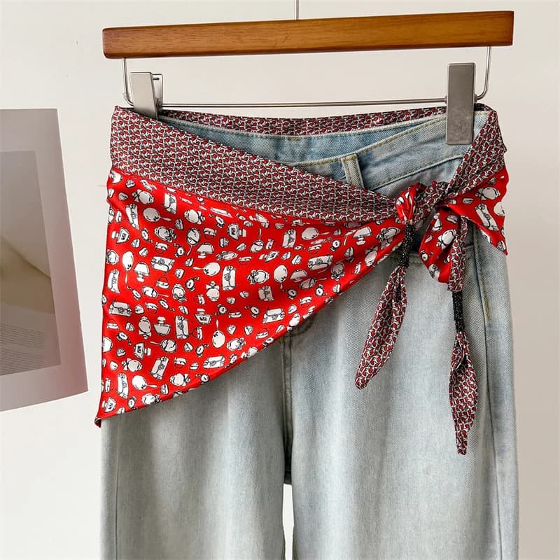 Sciarpe da abbinare a jeans per donna, sciarpe sottili a forma di diamante, bandane, hijab di lusso, foulard eleganti, scialli e coprispalle.