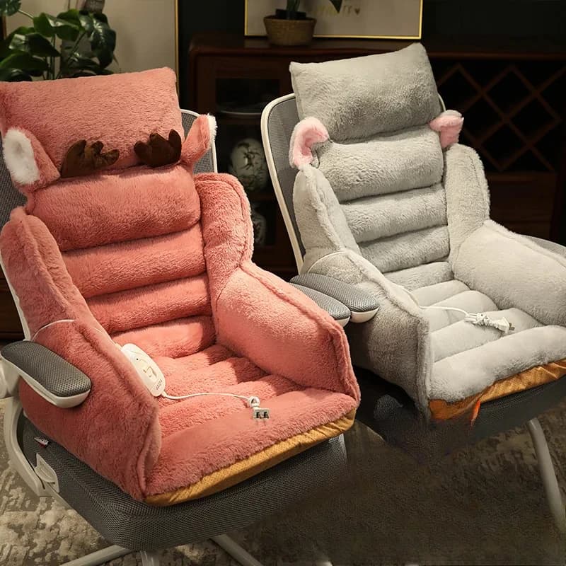 Single Piece Chair Bearing Sedentary Mat for Office Backrest cushions for student seat Support for waist Backrest Mat for chair Home Decoration