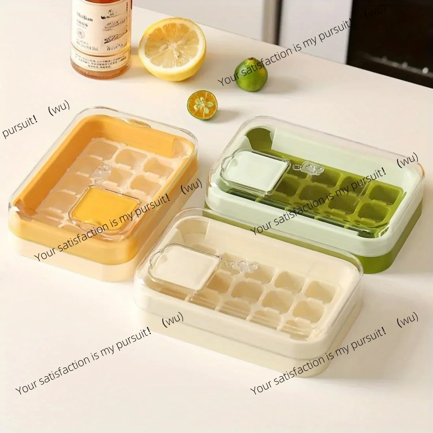 Stampo per cubetti di ghiaccio piccolo tipo MINI, 15 scomparti, plastica alimentare, molto adatto per bevande ghiacciate e uso in cucina