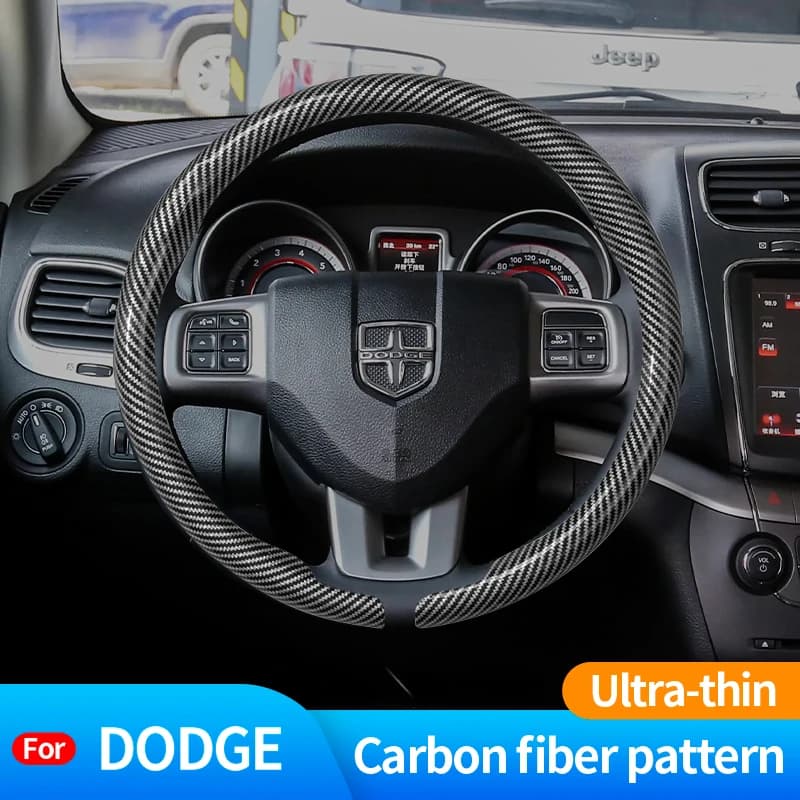 For Dodge Journey Caliber Challenger Charger Ram 1500 Dart Durango Car Cover Carbon Fiber Car Accessories