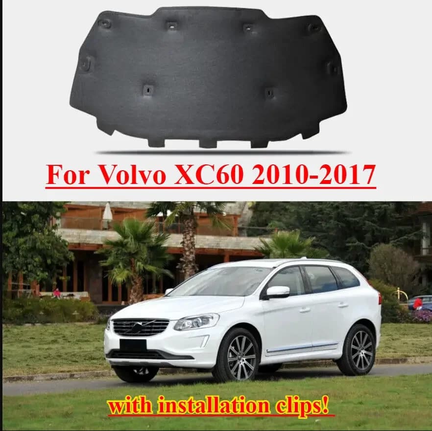 1X Engine Hood Insulation Pad Heat Shield Blanket Cover For Volvo XC60 2010-2017