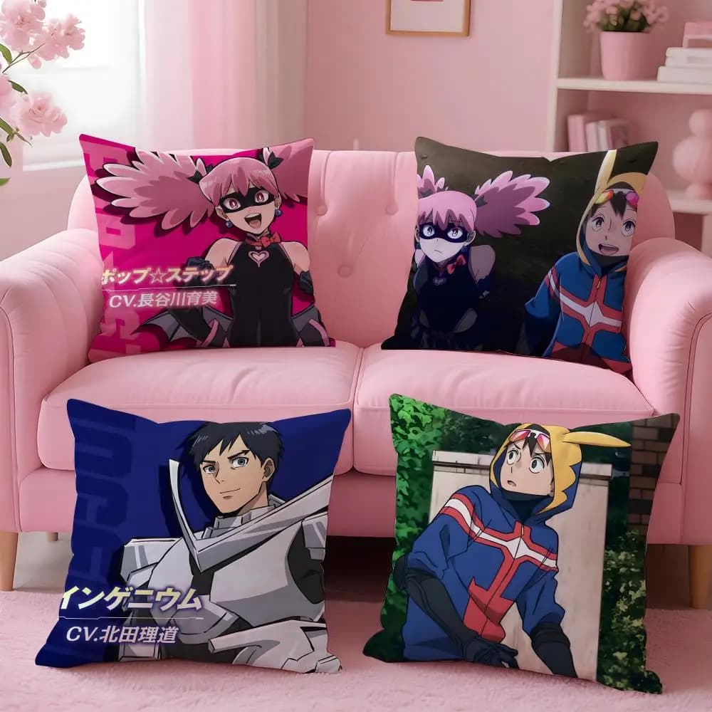 My Hero AnimeAcademia V-Vigilantes Federa for pillow, comfortable pillow case, ideal for car, sofa, bedroom and more