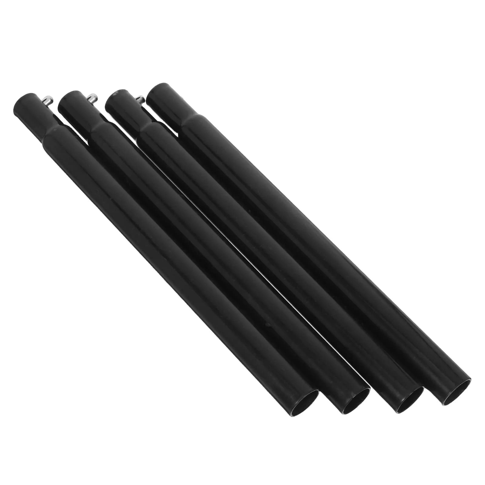 Set di 4 Gambe in Acciaio Inox per Stufa a Legna, Supporto Rimovibile e Resistente per Campeggio, Estensore per Braciere, Piedini Rialzati
