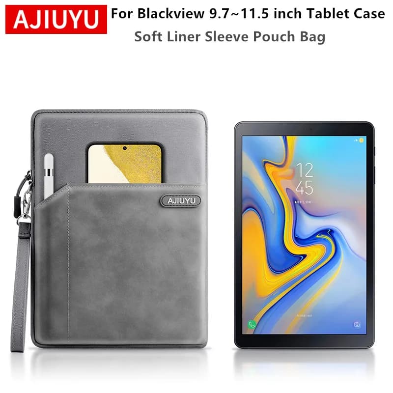 AJIUYU Custodia Morbida per Tablet Blackview Tab8, Tab 60 Pro, 8, 80, 90 Pro, Active 8 Pro, ZENO 10, Oscal Pad 60