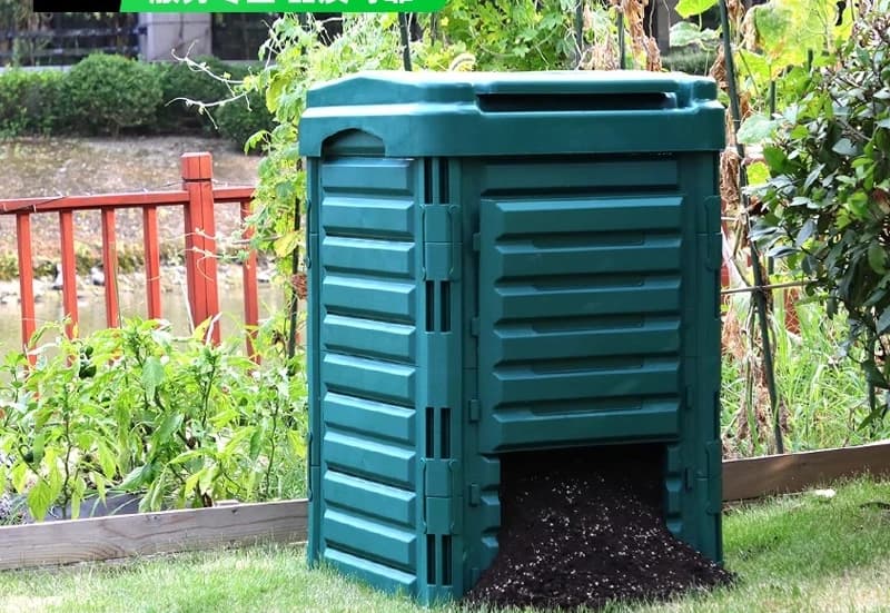 Pattumiera da giardino per giardinaggio Pattumiera per compost all'aperto Accumulo da giardino Composto aerobico Fermentazione domestica