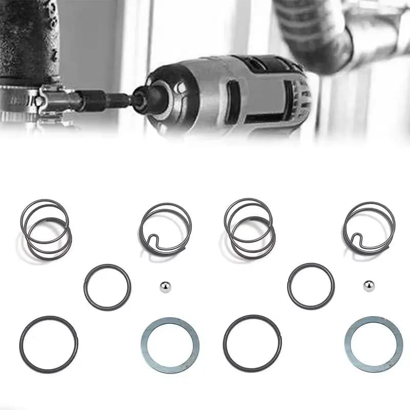 1/2set Spring Kit with Steel Ball for Dewalt 20V Impact Driver N078434 N089668 Impact Wrench Spring Kit Power Tool Accessories