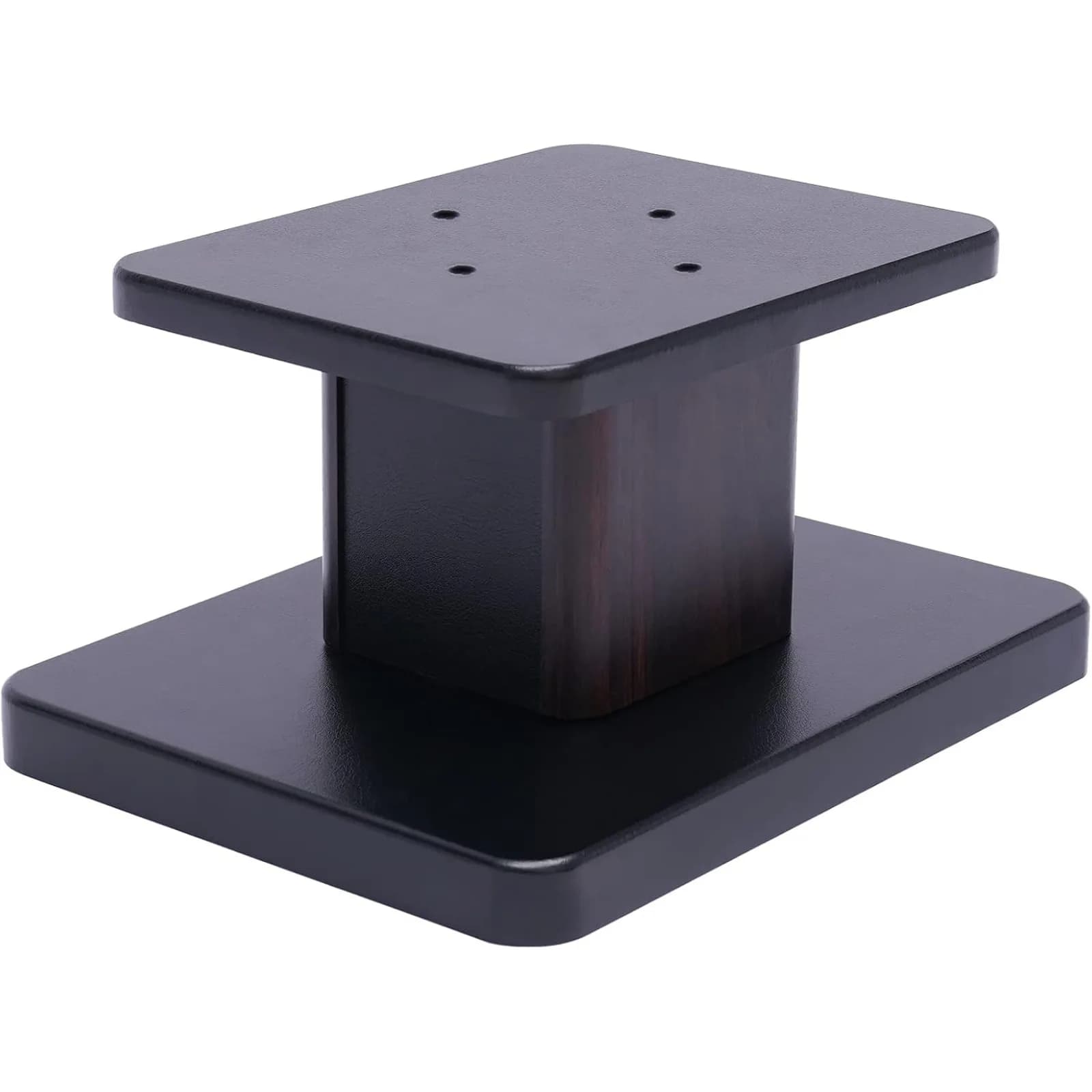 Universal Speaker Stand Pair, 6in Desktop Bookshelf Speaker Stands Holder for Surround Sound Studio Monitors Up to 33lbs, for Home Theater Living Room Floor